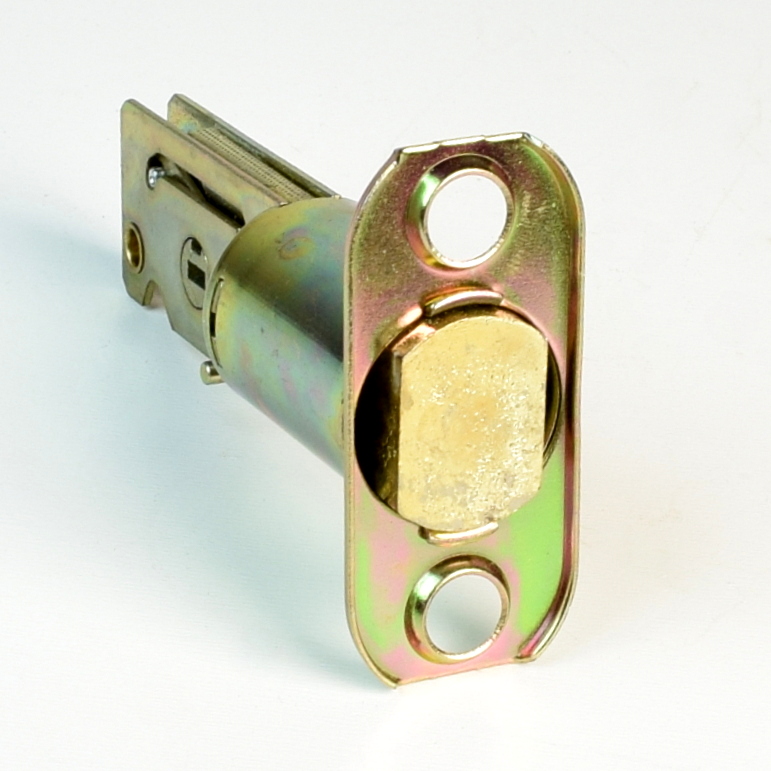 Period Brass Door Deadbolt Latch 23/8” Backset (Hickory Hardware