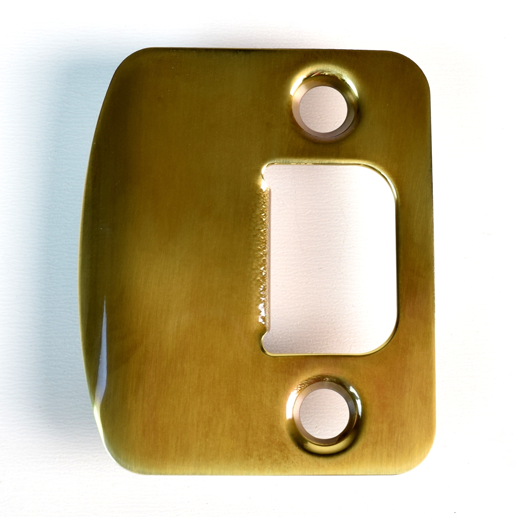 Matt Stainless Steel T Type Door Lock Latch Striker Strike Plate Pad Locking