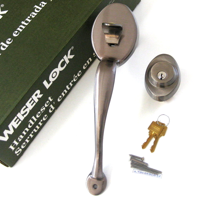 Weiser Pre2008 Augusta Door Lever Handleset (Less Interior Pack