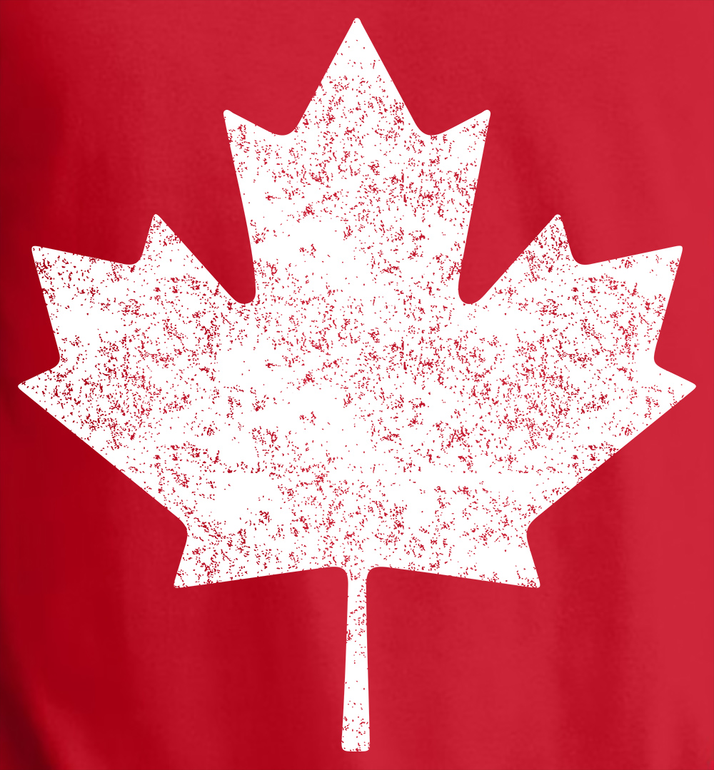Canadian Flag T-Shirt Pride Maple Leaf Vintage Graphic Top Muscle Fitness Home - Picture 6 of 11