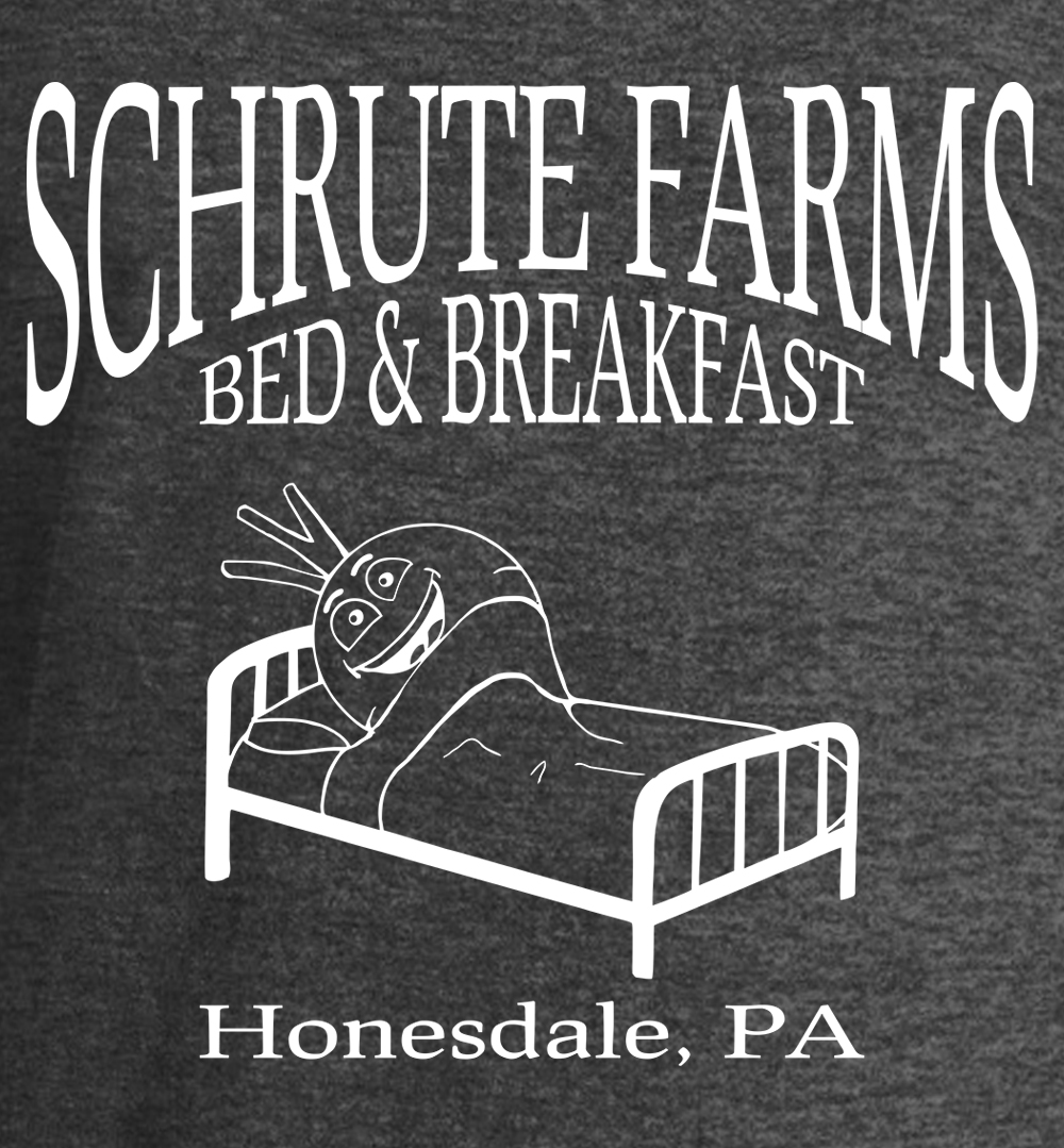 Schrute Farms Beets Bed and Breakfast Tank Top Muscle Fitness Shirt Dwight Retro - Picture 26 of 38