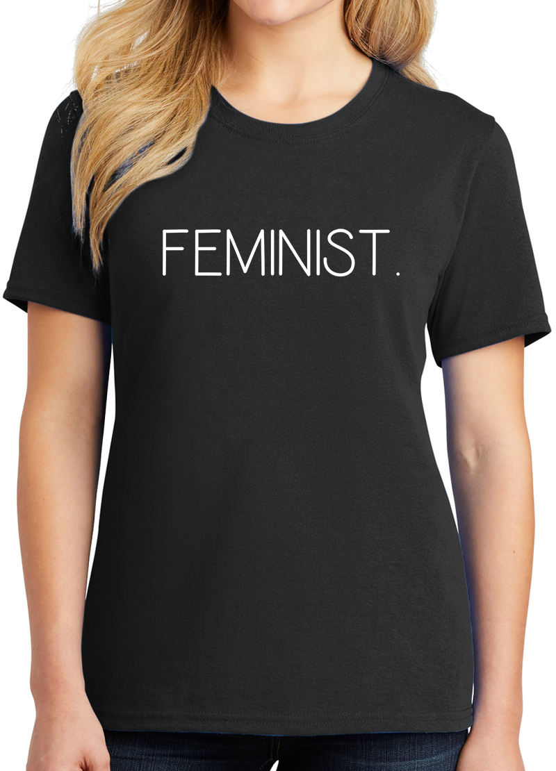 Feminist T-Shirt Graphic Casual Summer Tops Political Patriotic Protest Classic