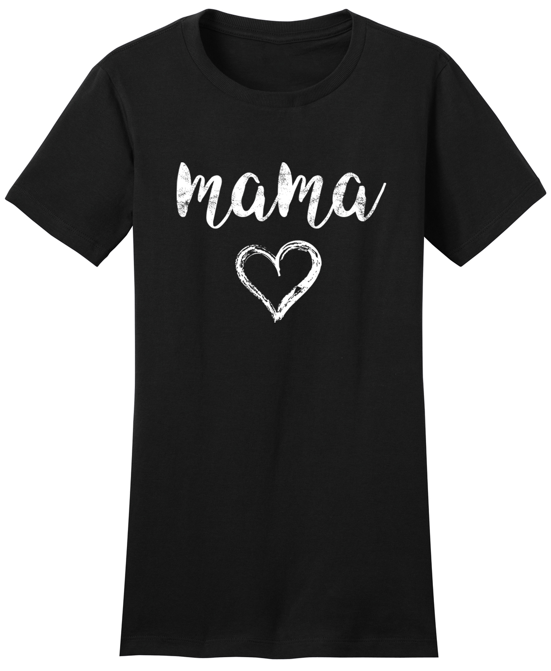 Mama Heart T-Shirt Bday Gift For Mom Mother’s Day Love Dad Love Family Classic