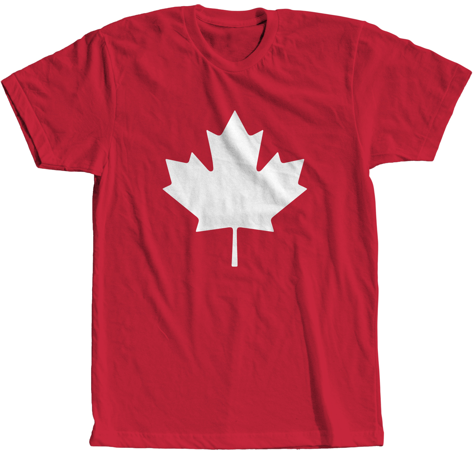Maple Leaf T-Shirt Tee Canada Pride USA Patriotic American Vancouver Sirup