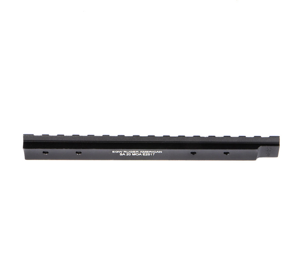 EGW Ruger American Short Action Picatinny Rail 20 MOA 46152-img-6
