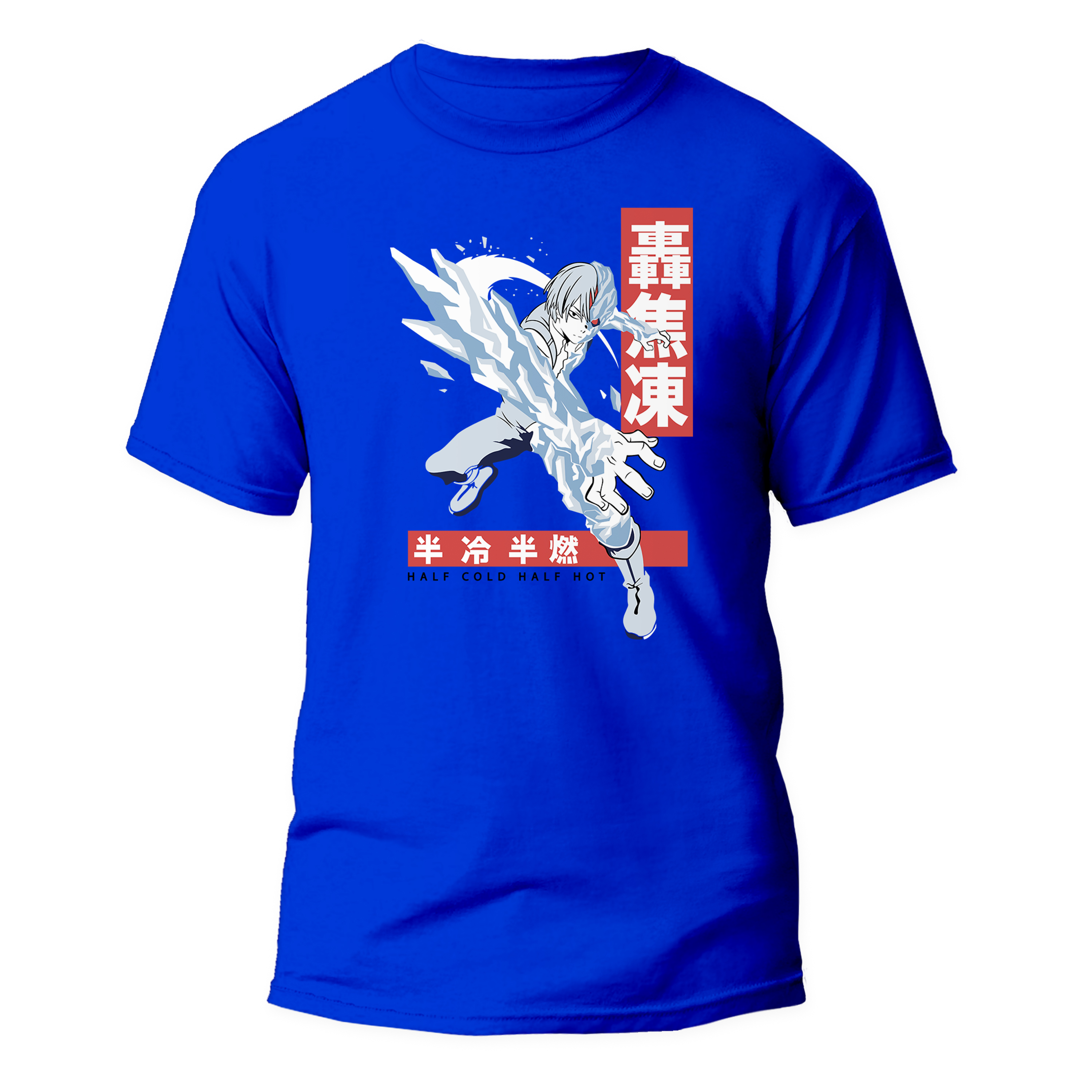 Hero Academy Ice Anime Graphic Tee 