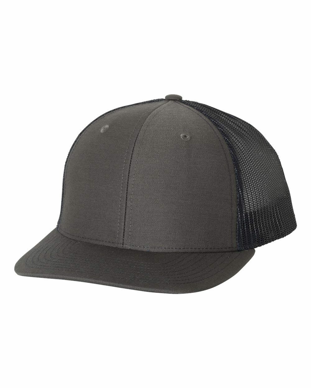 Adjustable Trucker Hat Mesh Snapback 2-Tone Baseball Cap Visor Unisex - Picture 7 of 16