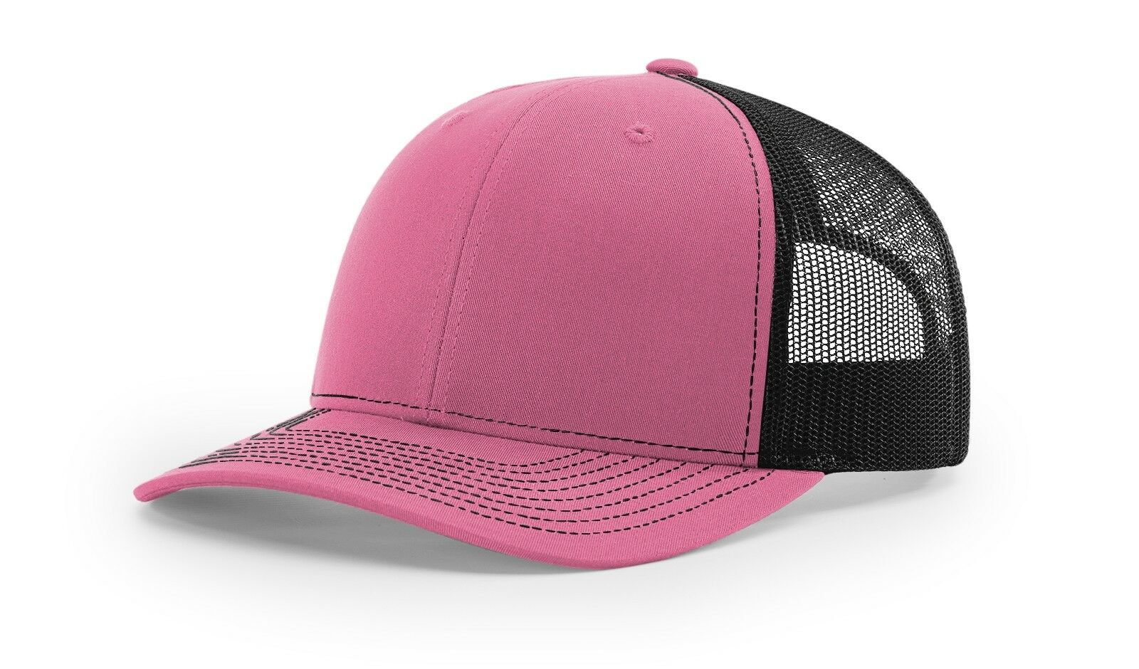 Adjustable Trucker Hat Mesh Snapback 2-Tone Baseball Cap Visor Unisex - Picture 14 of 16