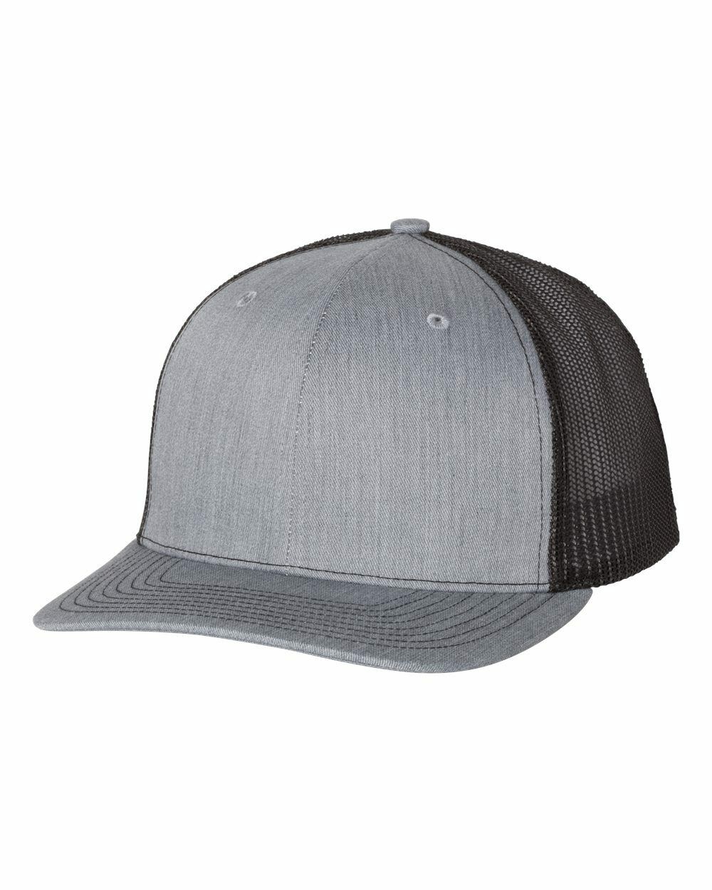 Adjustable Trucker Hat Mesh Snapback 2-Tone Baseball Cap Visor Unisex - Picture 10 of 16