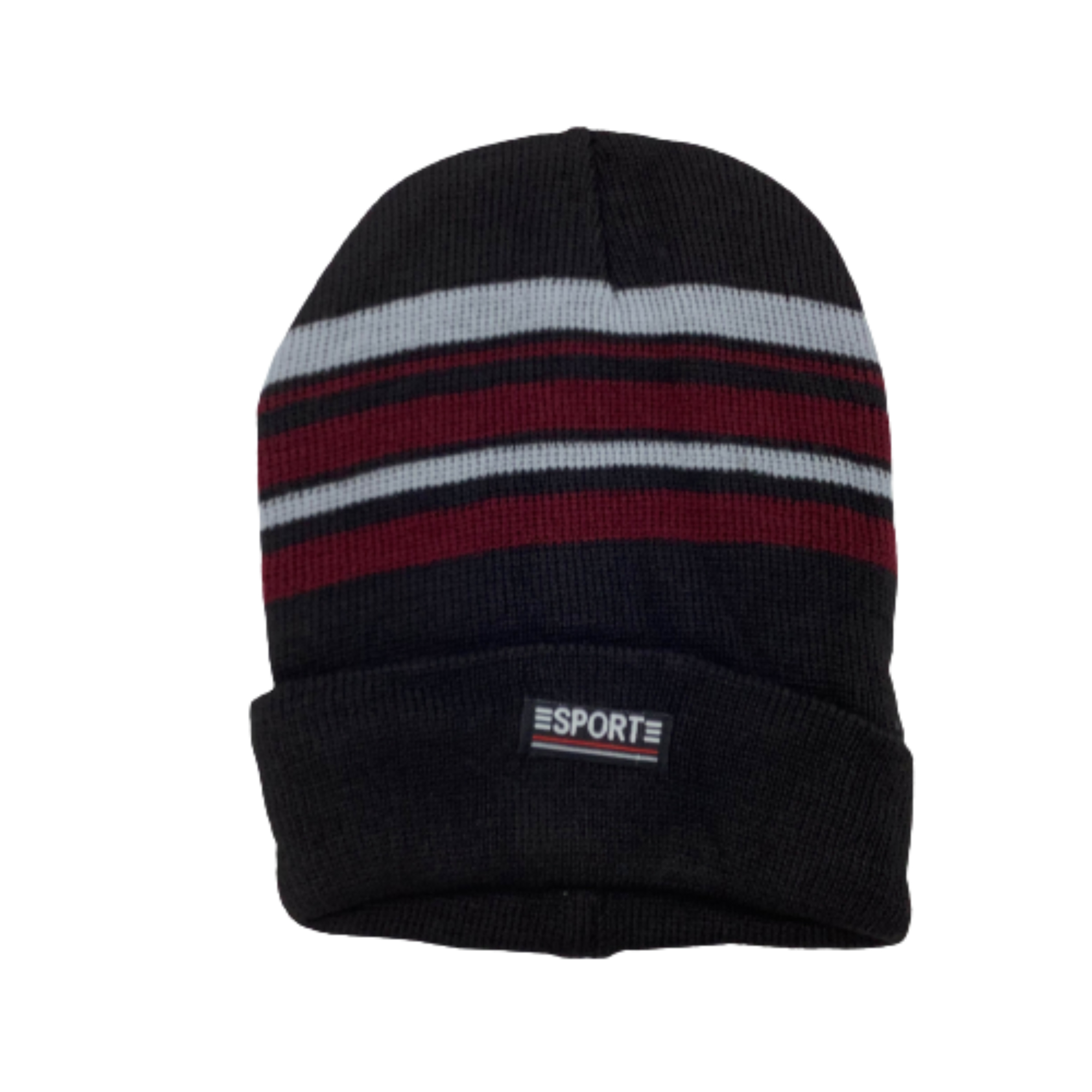 4 Pack Men's Thermal Fleece Lined Winter Insulated Cuff Beanie Hat - 第 20/35 張圖片
