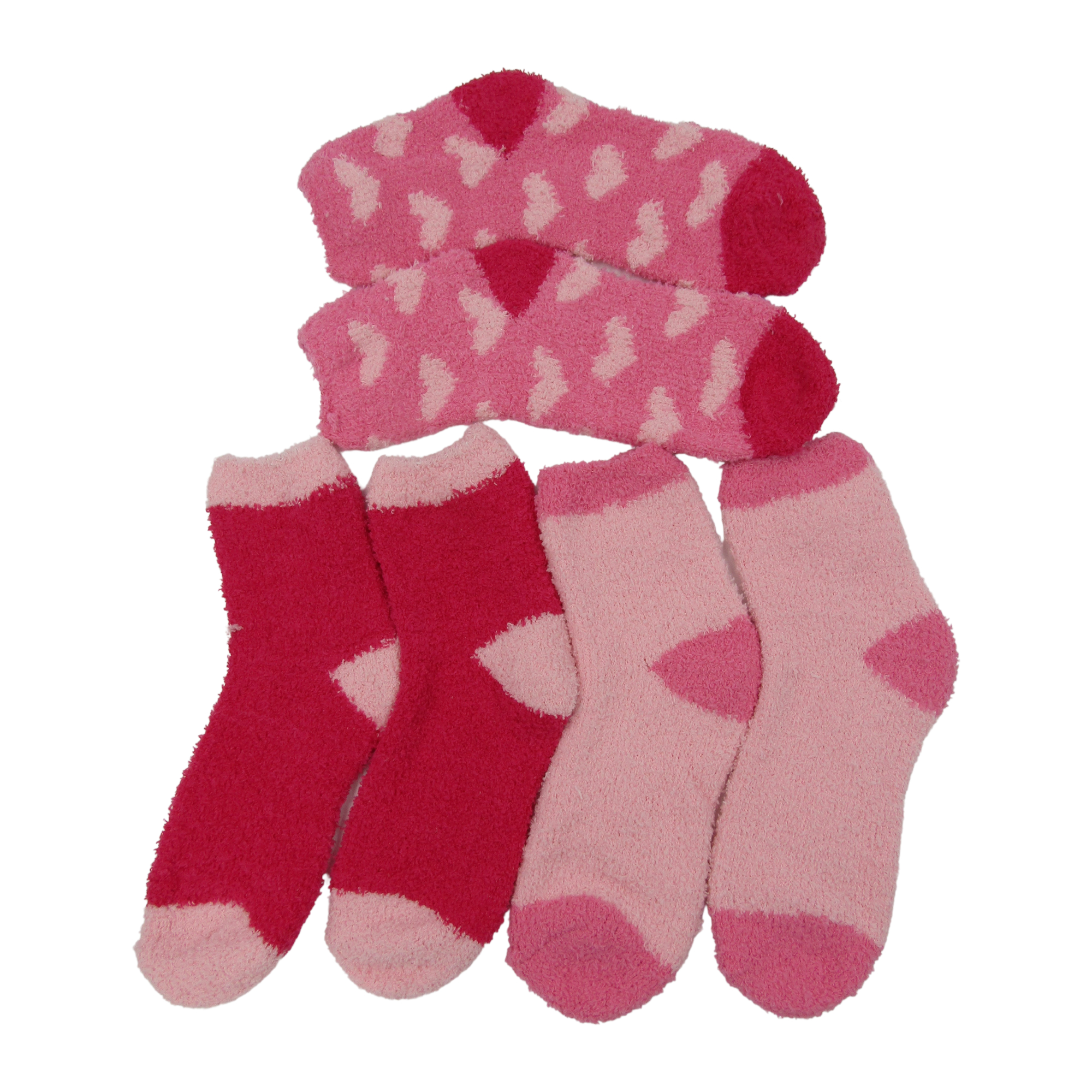 6-12 Pairs of Women's Quarter Bed Room Slipper Socks Soft & Comfy Fuzzy - Picture 16 of 29