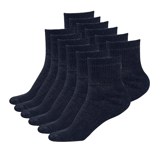Para hombre 3-12 pares de calcetines de tobillo para diabéticos de apoyo a la salud, no fijos y de ajuste suelto - Imagen 38 de 43