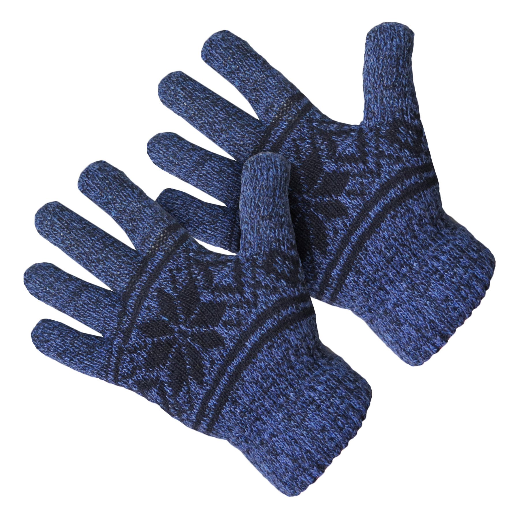 Men's Thermal Insulated Double Layer Knit Lined Gloves eBay