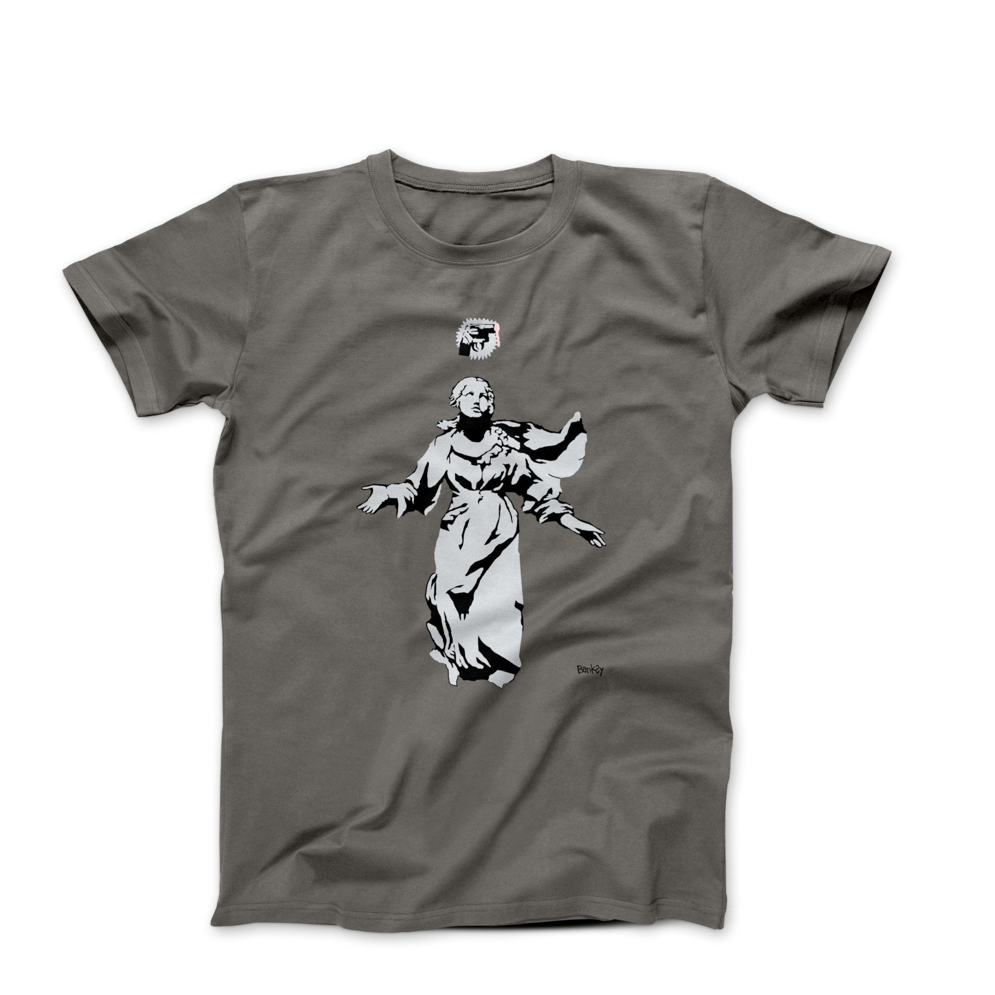 Banksy Angel Not the Gun Street Art T-shirt