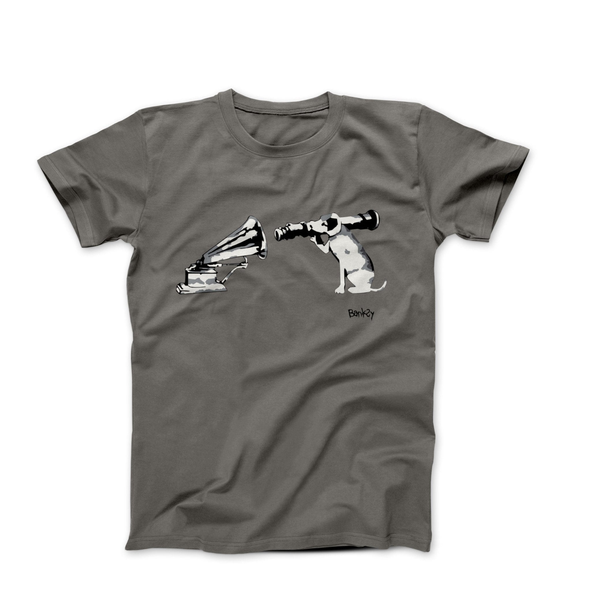 Banksy HMV Dog Street Art T-shirt