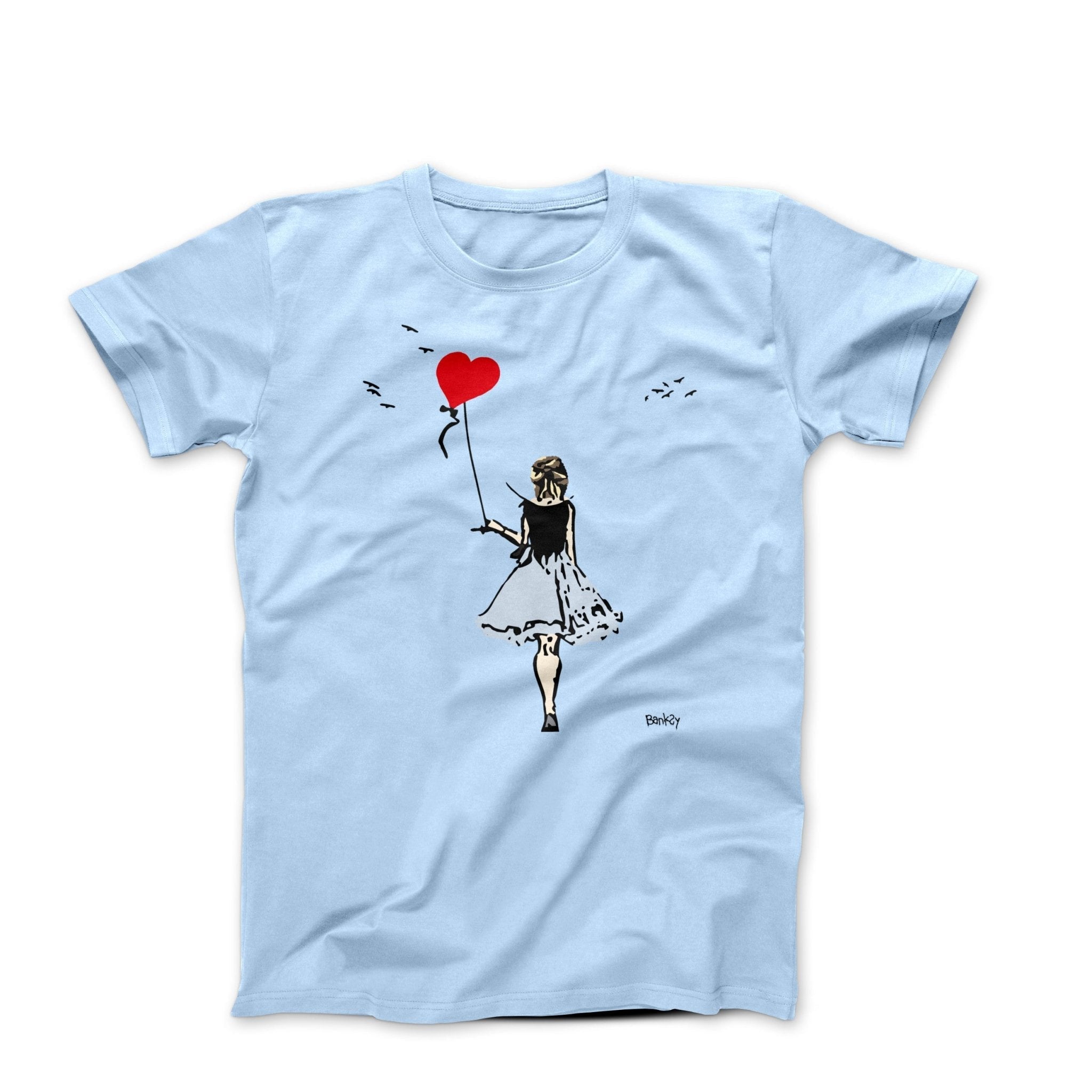 Banksy-Inspired Walking With Love Street Art T-shirt