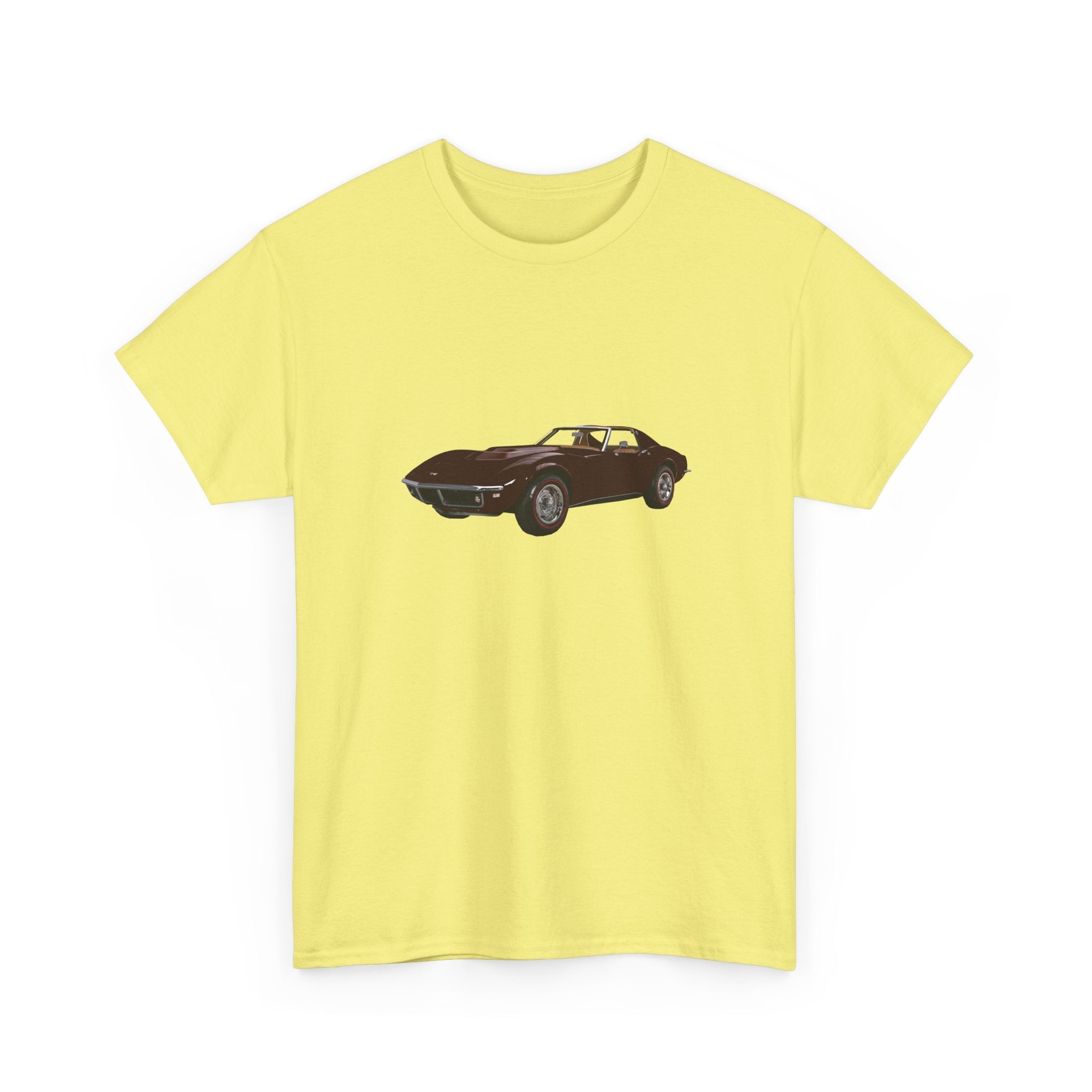 1968 Chevy Corvette Cordovan Maroon T-shirt