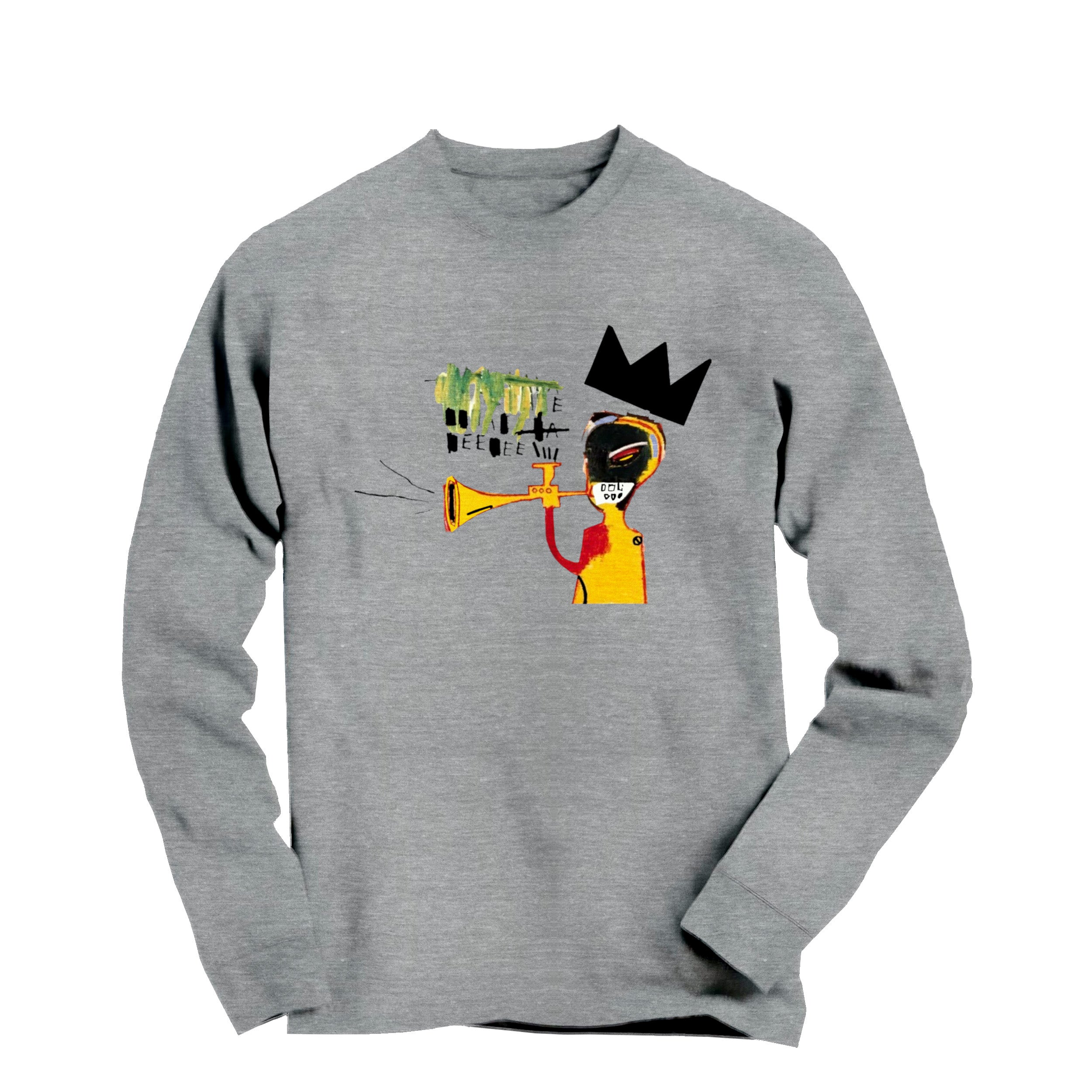 Trumpet 1984 Street Art Long Sleeve Tee