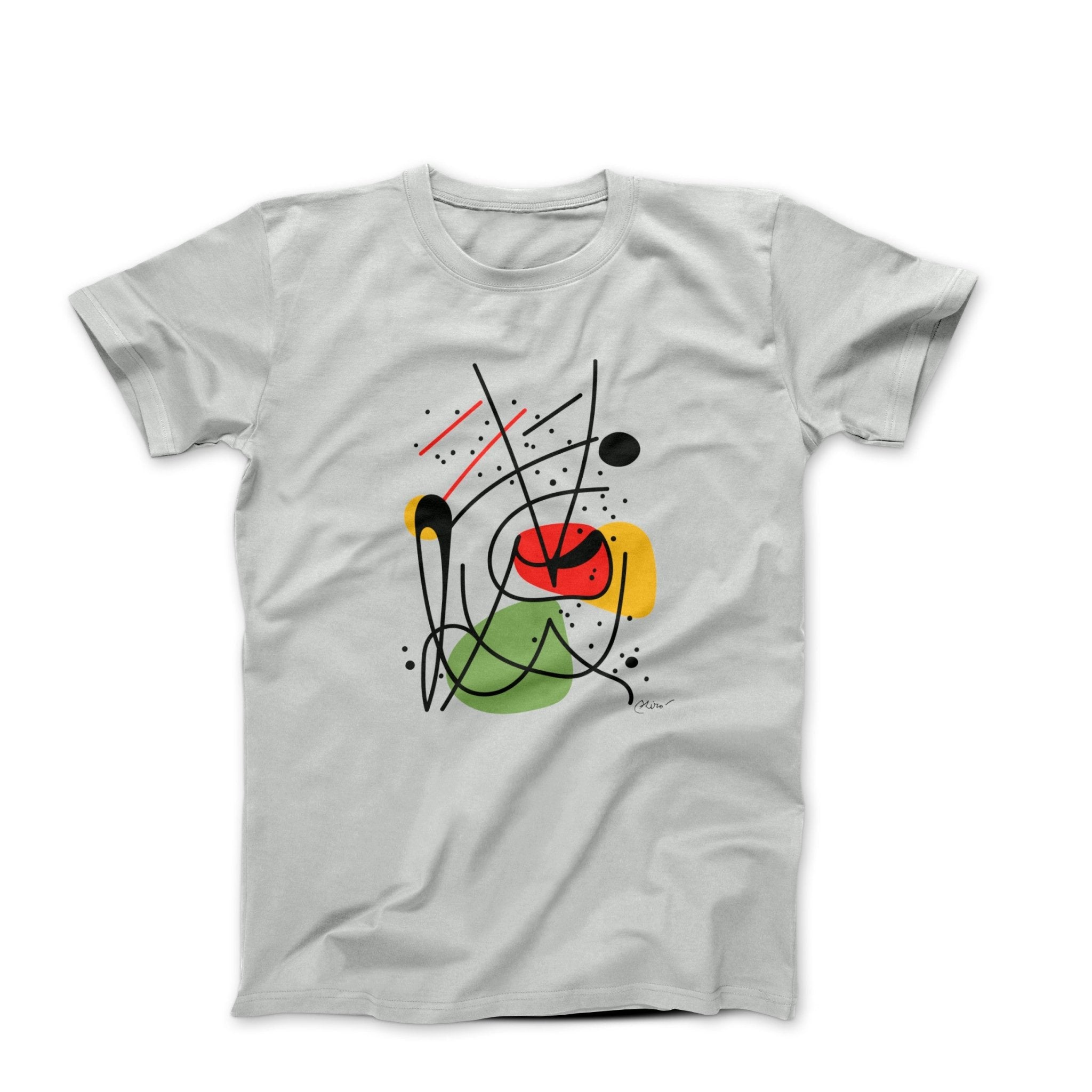 Miró Lithograph Abstract Art T-Shirt
