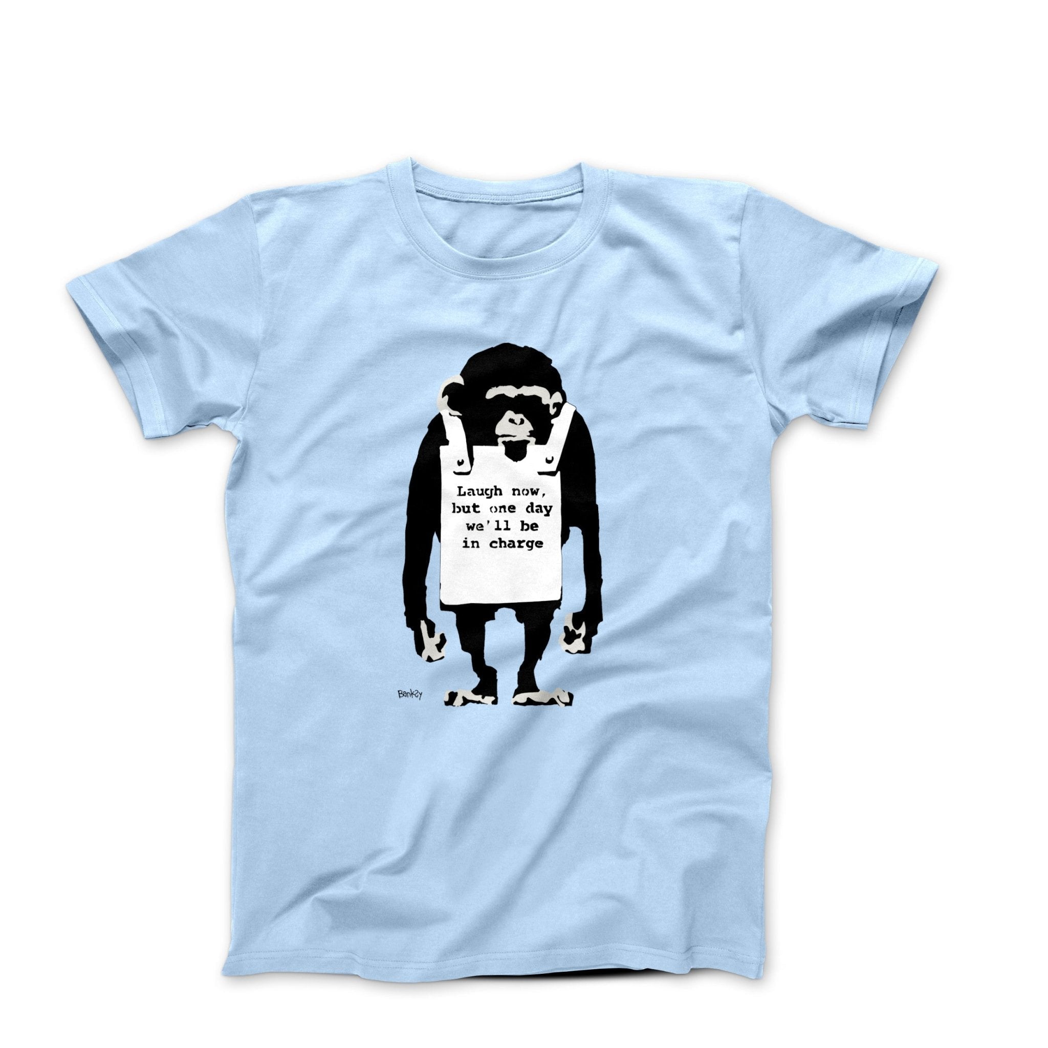 Banksy Laugh Now Street Art T-shirt