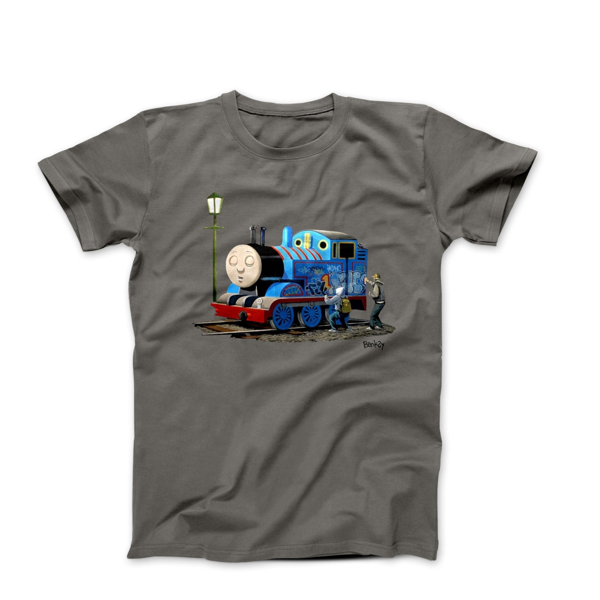 Banksy Tank Graffiti Street Art T-shirt