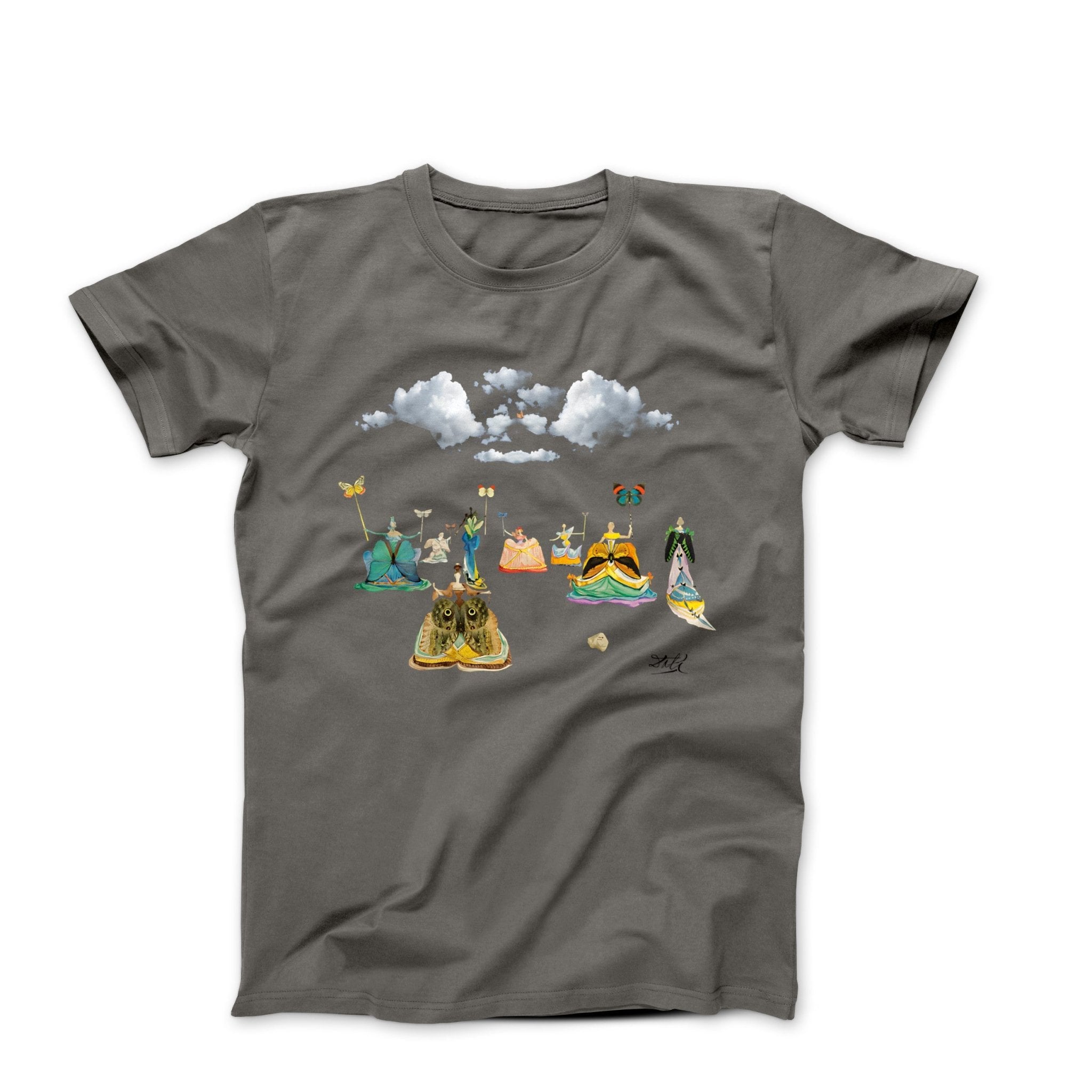 Dali Women With Butterflies (1976) Art T-shirt