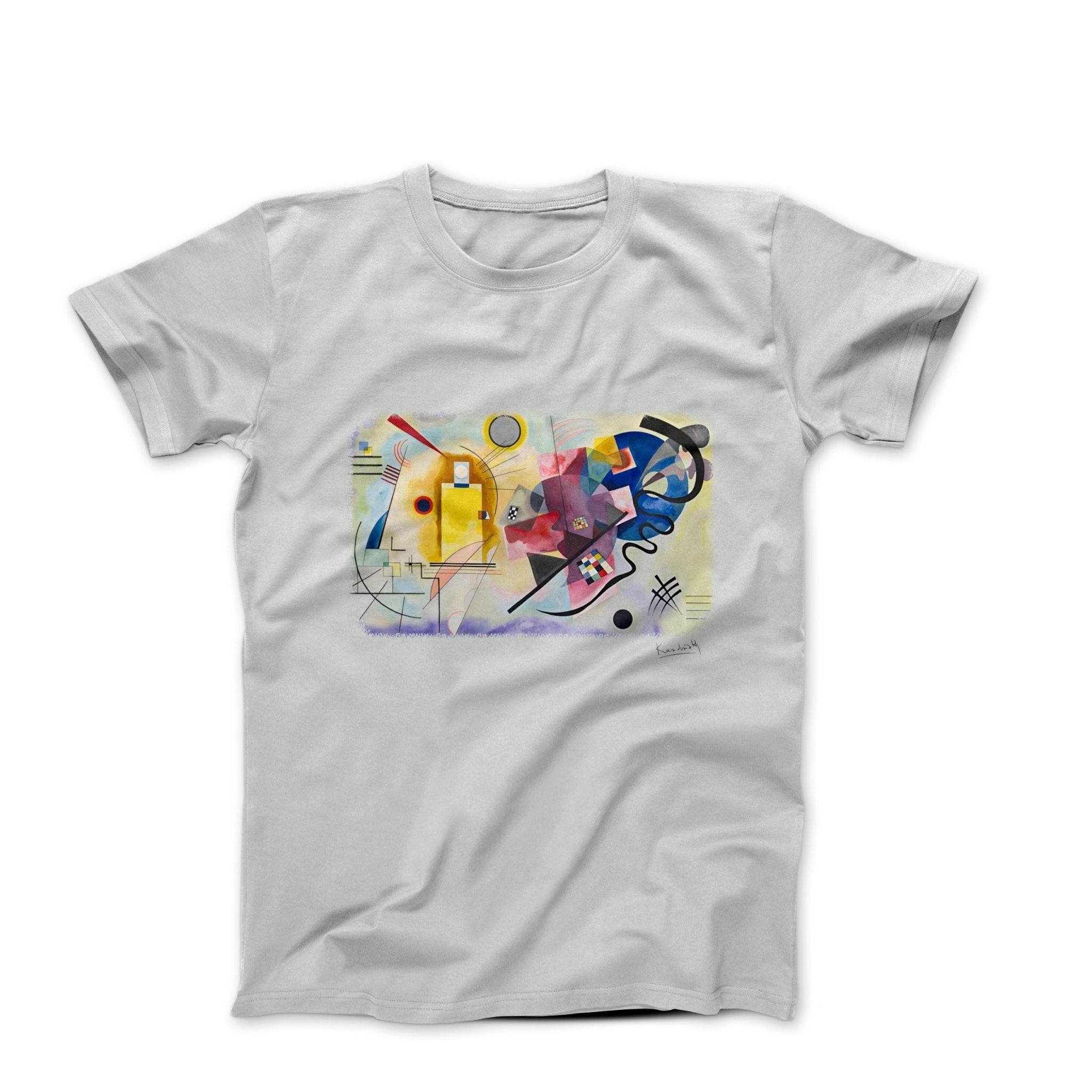 Kandinsky Yellow-Red-Blue Artwork T-Shirt