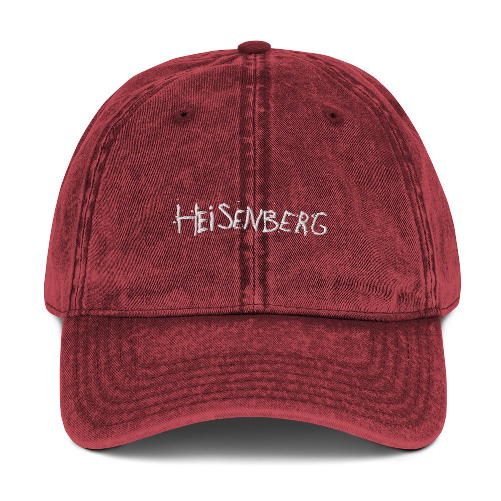 Heisenberg Graffiti, Breaking Bad Embroidered Cap