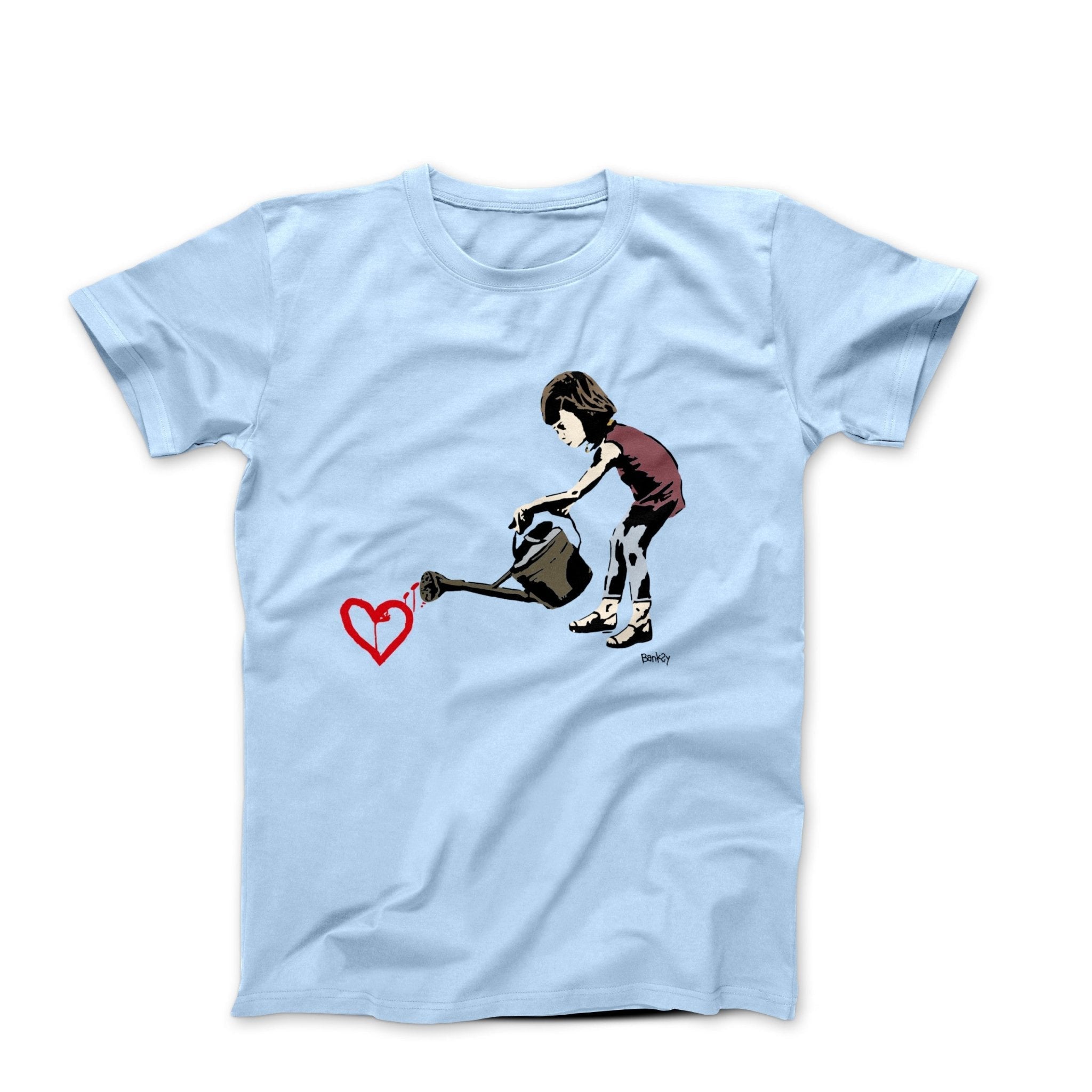 Banksy Watering Love Street Art T-shirt