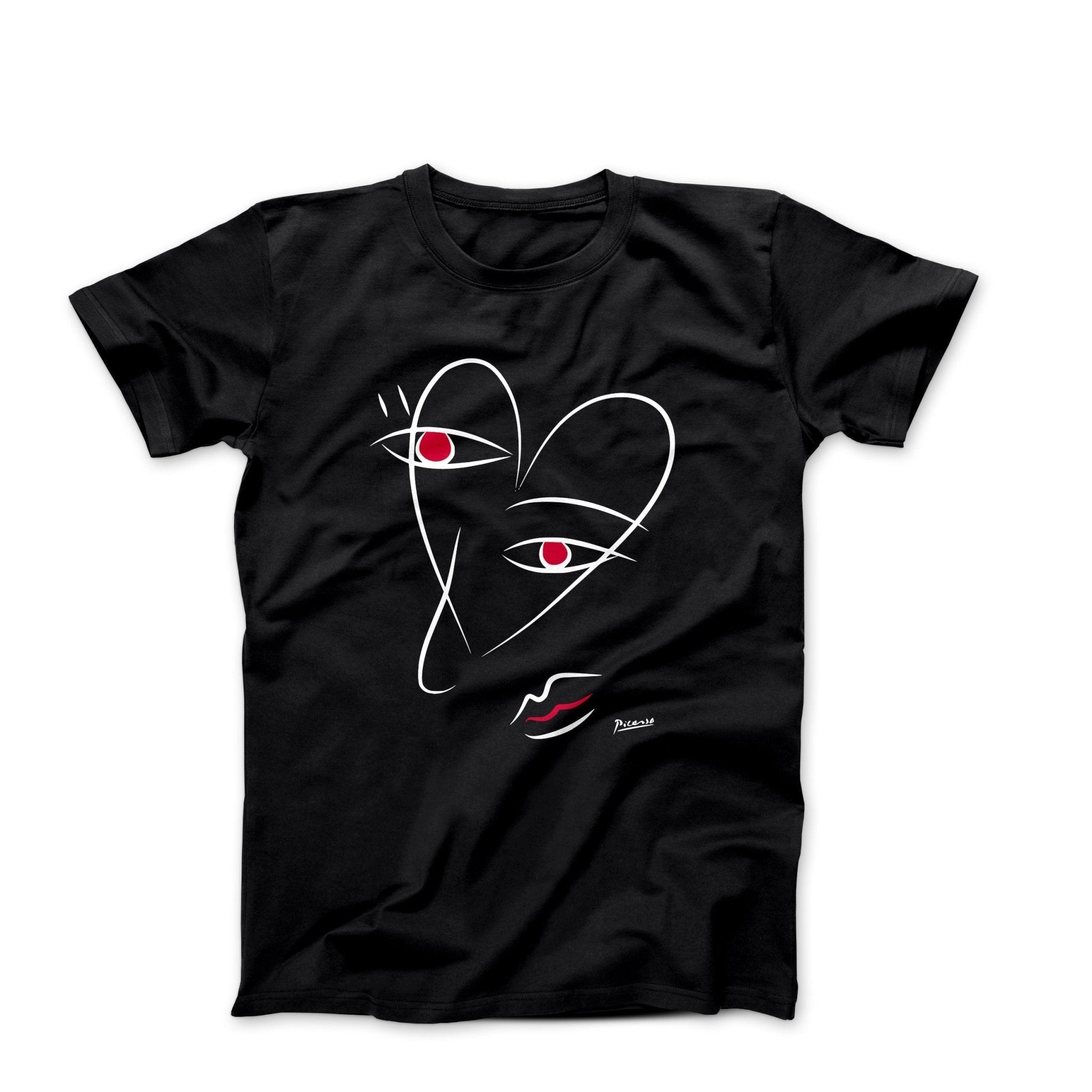 Picasso Ladies of Avignon Line Drawing T-shirt