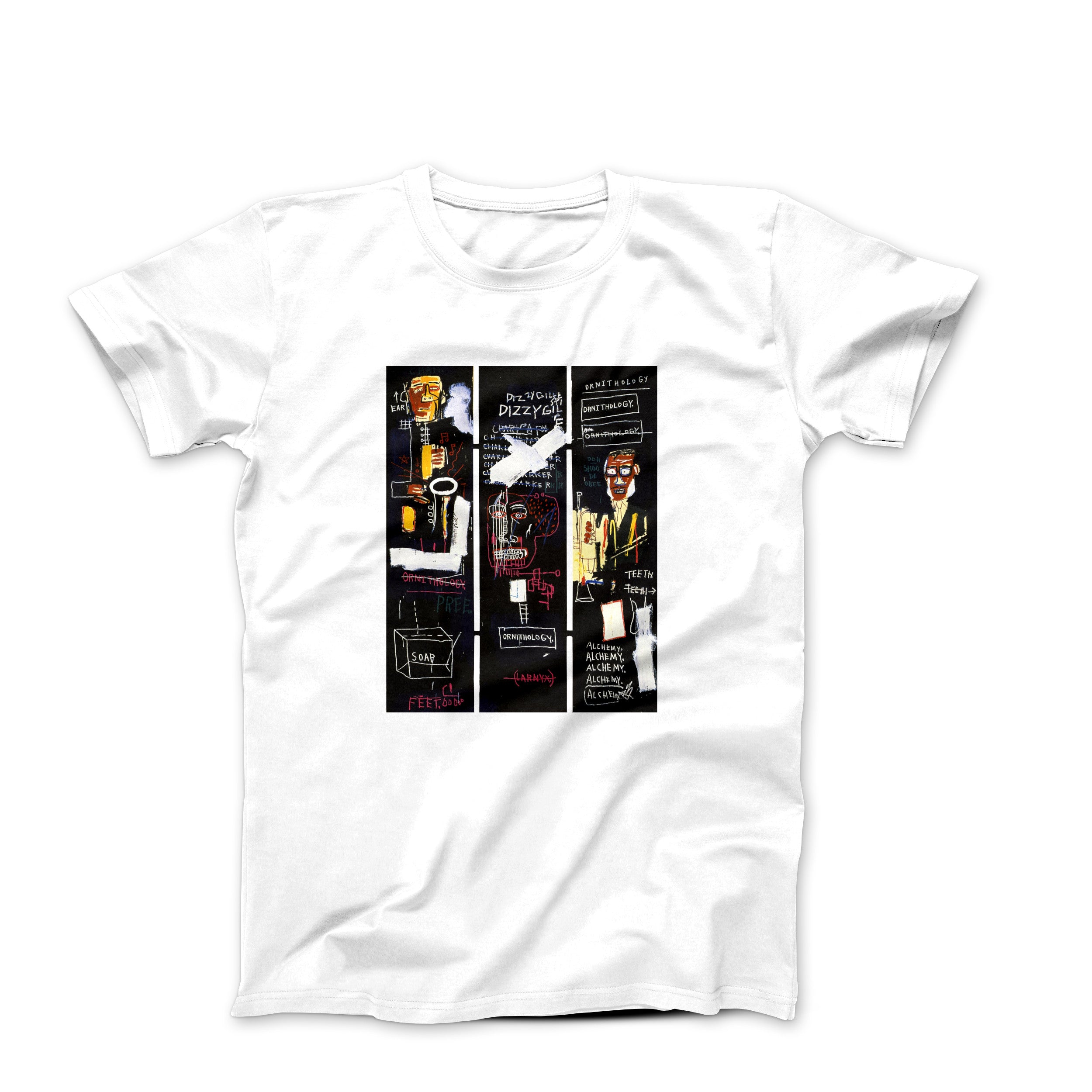 Basquiat Horn Players (1983) Artwork T-shirt