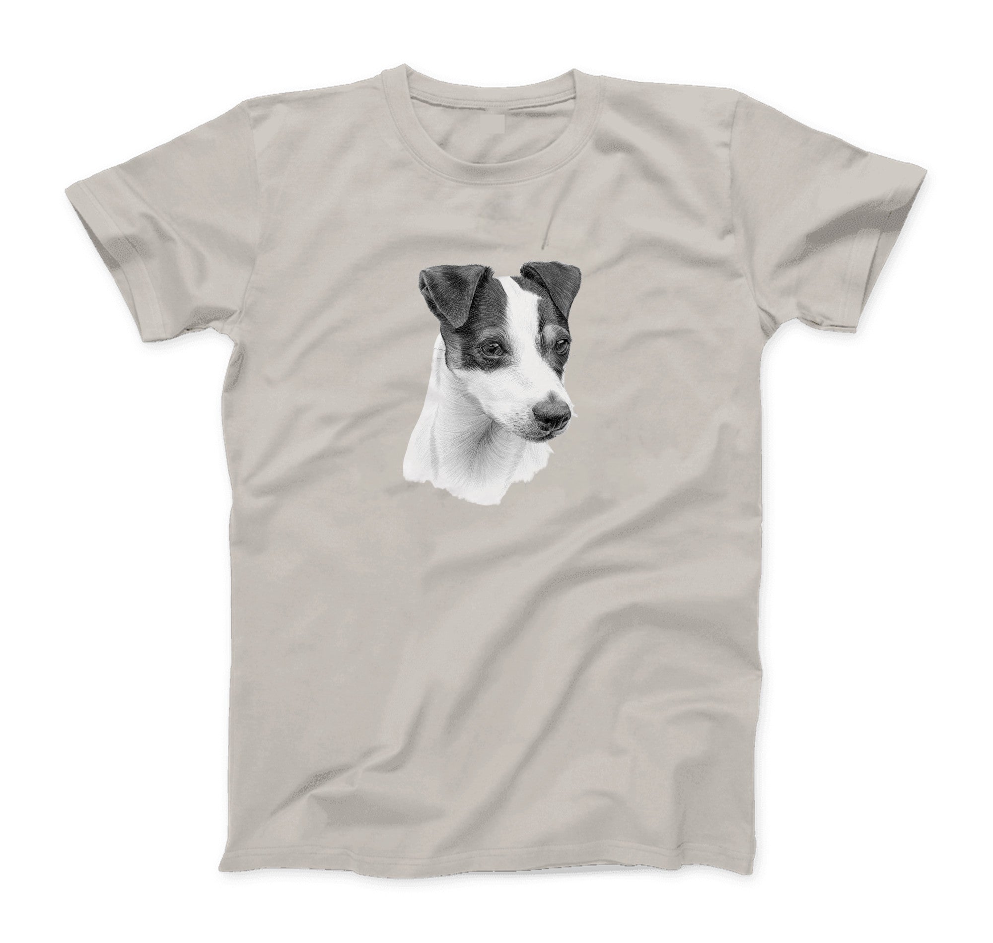 Jack Russell Terrier Pencil Sketch T-shirt
