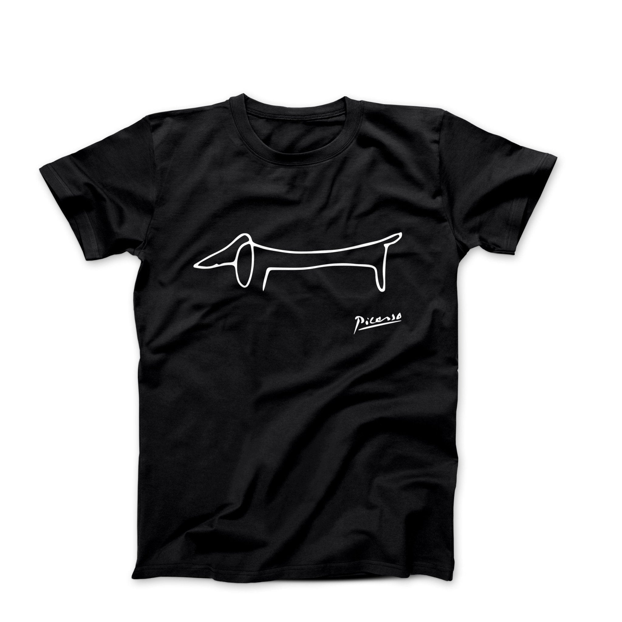 Picasso Dachshund (Lump) Artwork T-Shirt