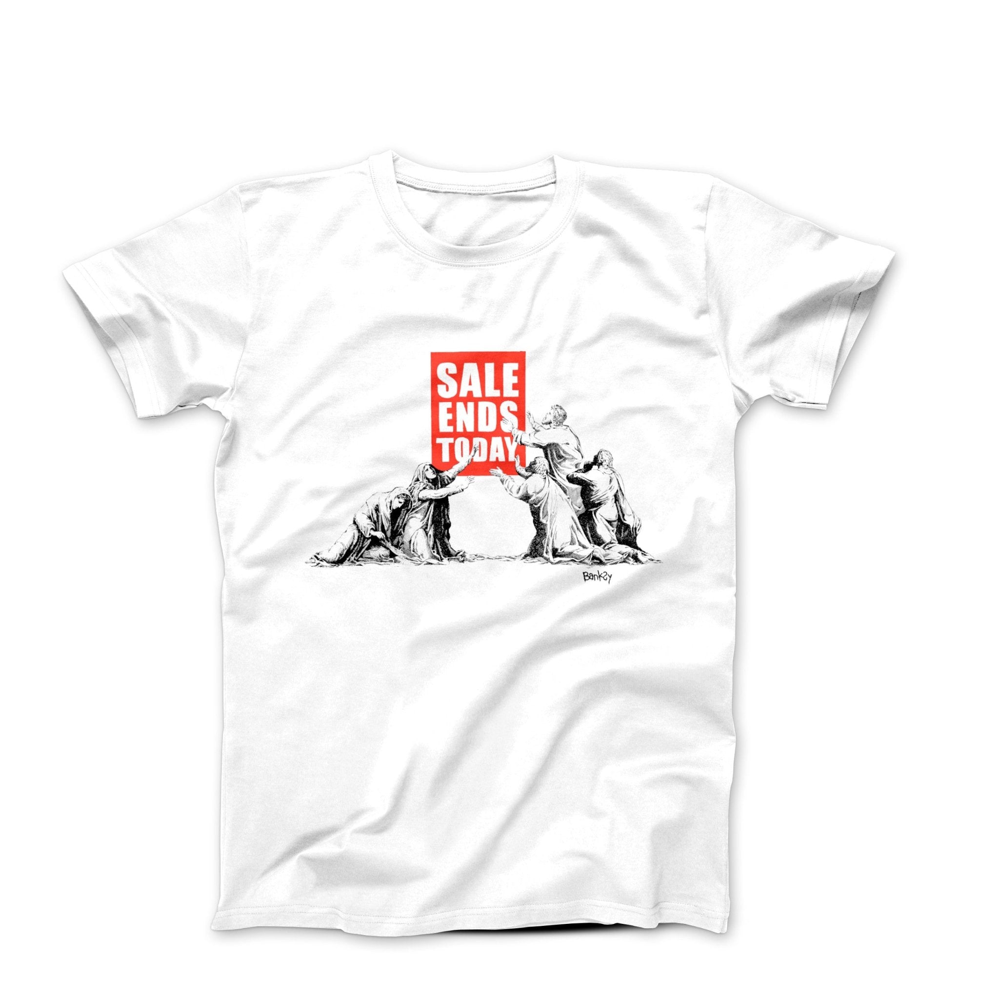 Banksy Sale Ends Today (2006) Street Art T-shirt - Picture 7 of 8