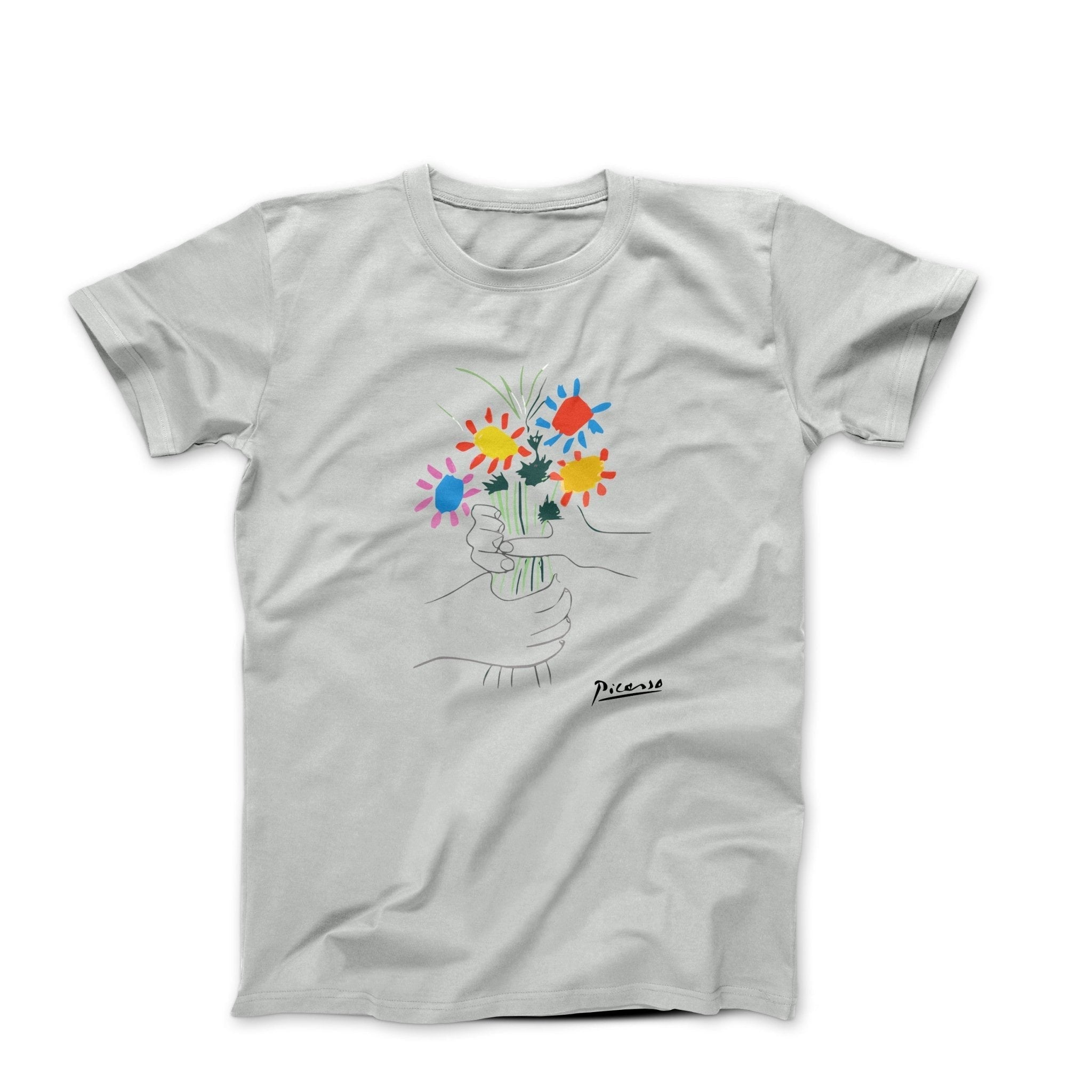 Picasso Bouquet of Peace Artwork T-Shirt