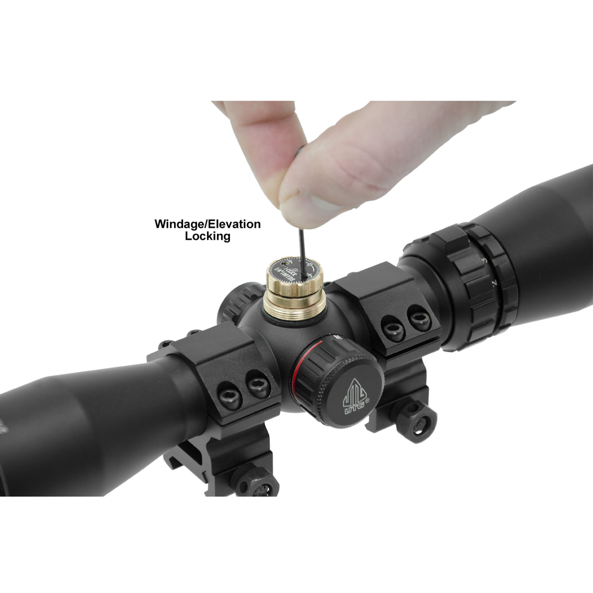 UTG Leapers Tactical 27X32 1" Handgun Rifle Scope Long Eye Relief, PDC Reticle 4717385550377 eBay