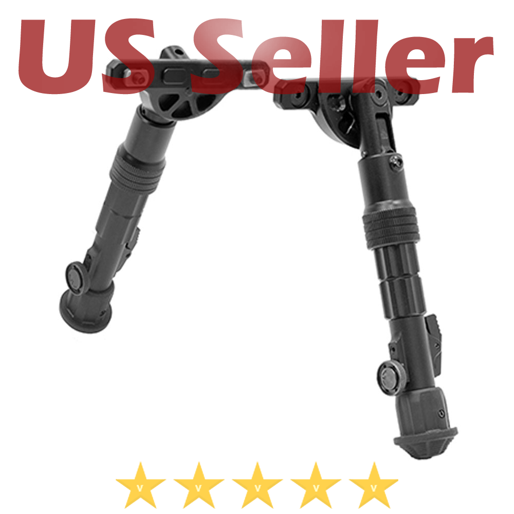 UTG Recon Flex M-LOK Bipod Aircraft Aluminum Matte Black Center Height 5.7"-8" UTG Recon Flex M-LOK Bipod Aircraft Aluminum Matte Black Center Height 5.7"-8"