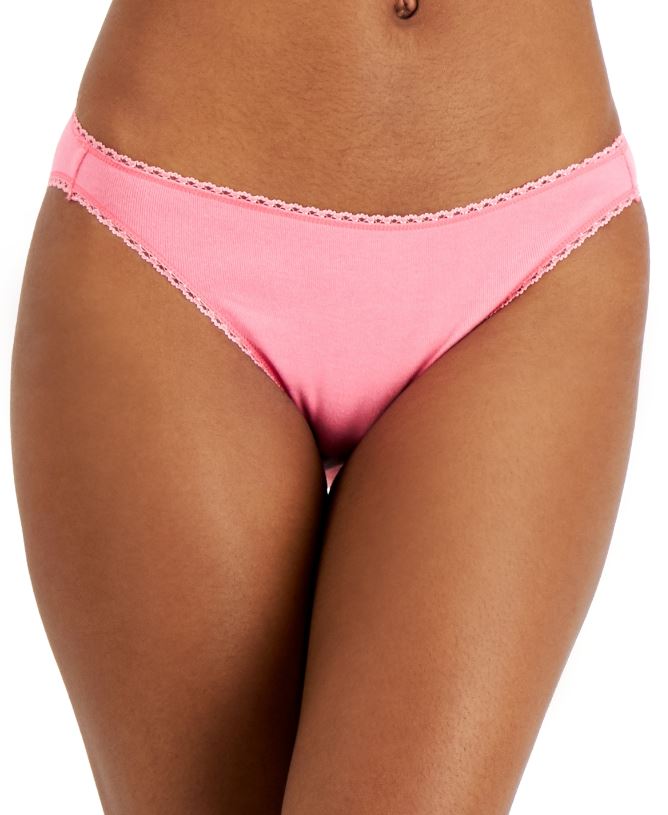 Bikini Charter Club Biancheria Da Donna Cotone Tutti i Giorni Fioritura - Foto 2 di 4