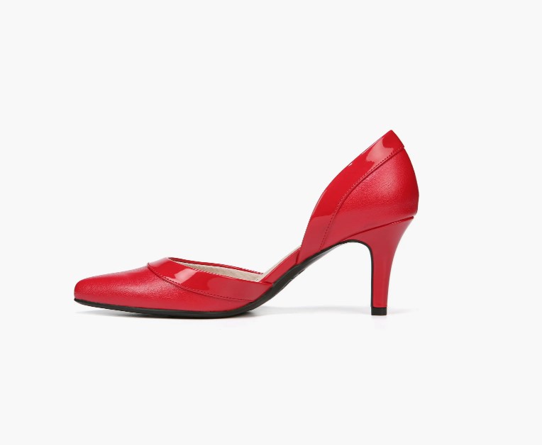 LifeStride Women's Saldana d'Orsay Pump Fire Red - Picture 14 of 21