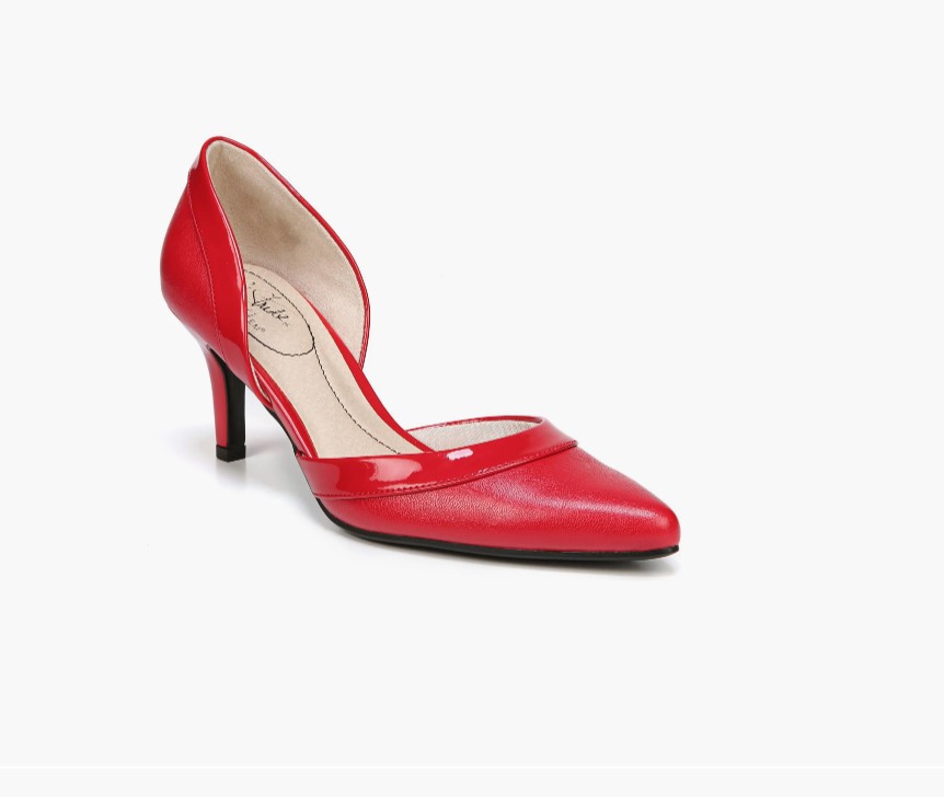 LifeStride Women's Saldana d'Orsay Pump Fire Red - Picture 10 of 21