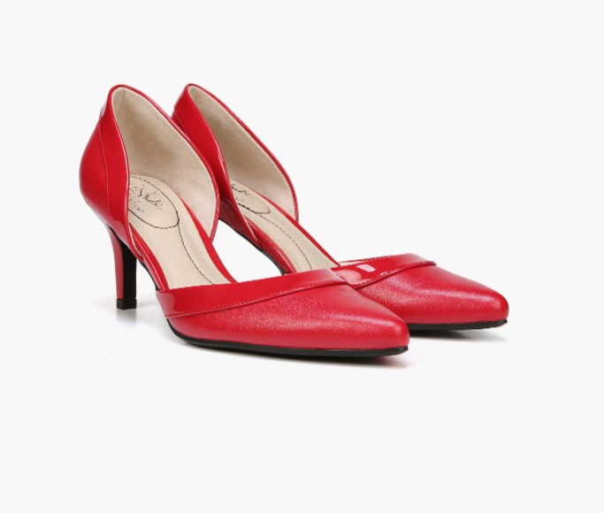 LifeStride Women's Saldana d'Orsay Pump Fire Red - Picture 16 of 21