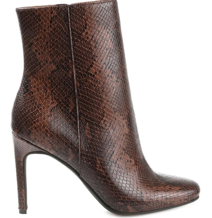 Journee Collection Silvy Damen-Booties mit eckiger Zehenpartie - Bild 7 von 13