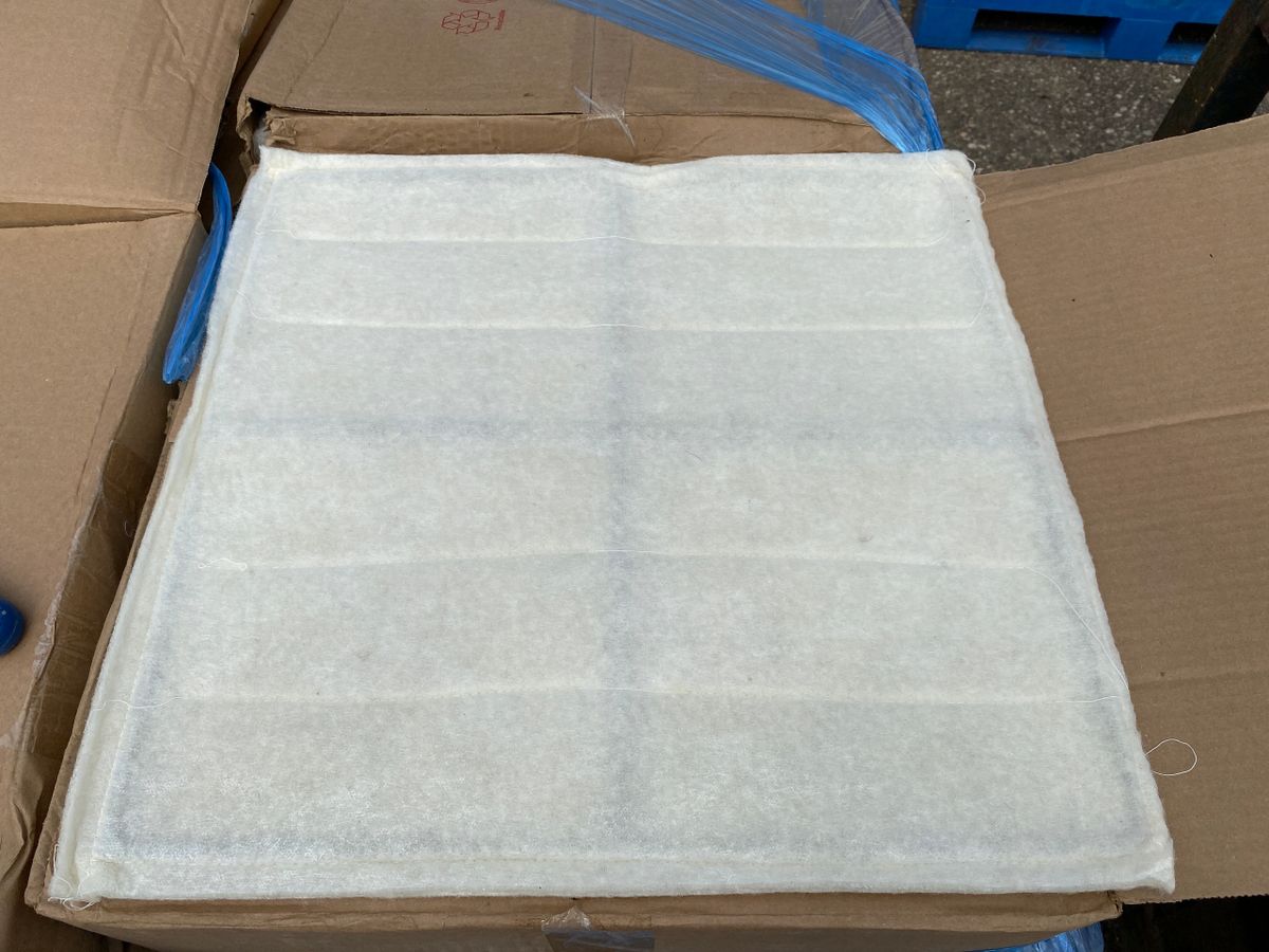 20x Wool Ring Panel 20" extraction air conditioning filter (two sizes) - Picture 5 of 6