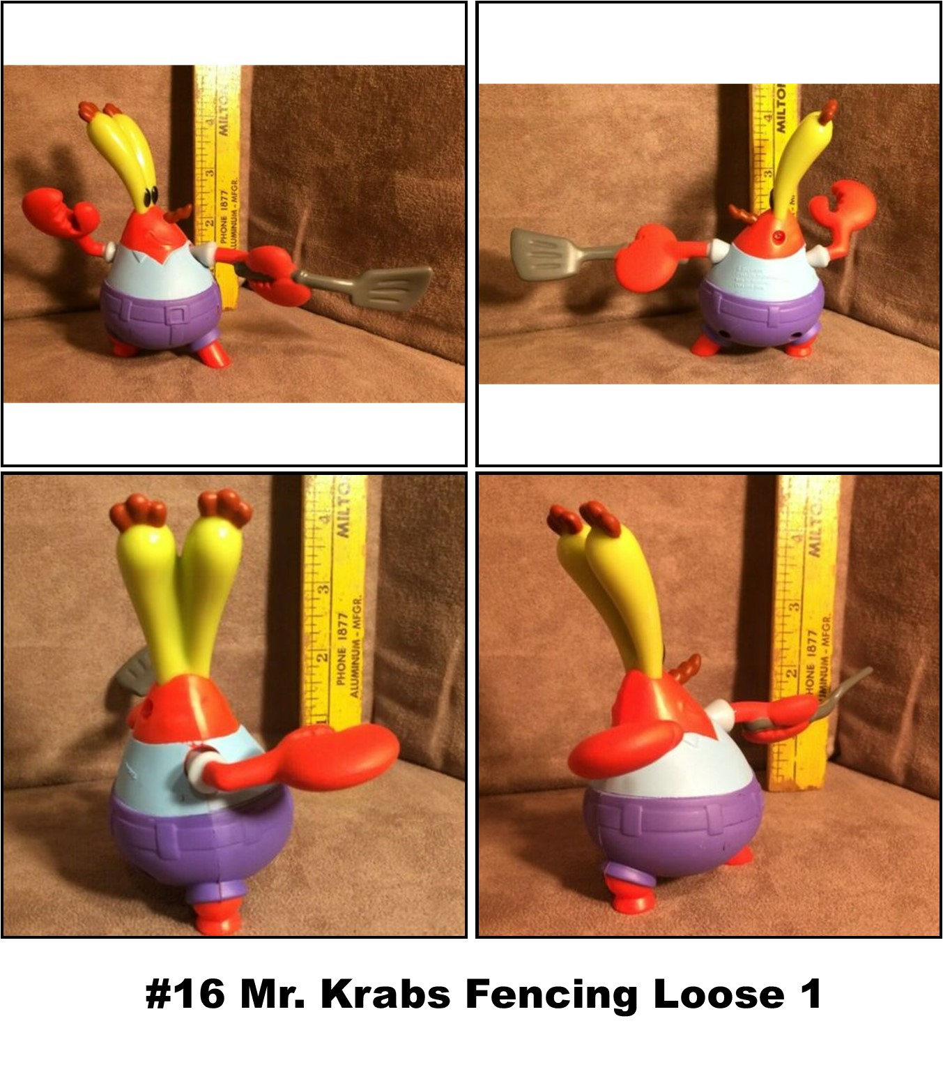 McDonald's 2012 Nickelodeon SpongeBob SquarePants Sports Toys-Choose Your Fav! - Picture 4 of 4