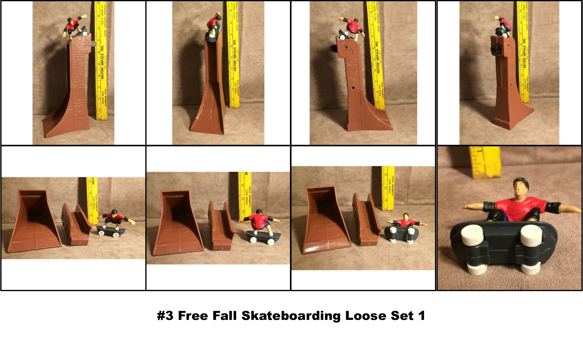 McDonald's 2004 Boom Boom Huck Jam Tony Hawk Skateboard Toys-Pick!