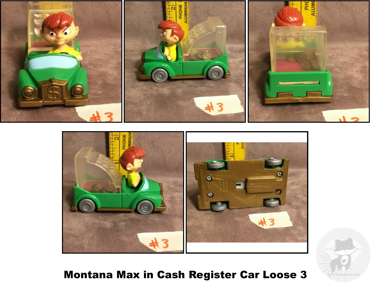 McDonald's 1992 Vintage Looney Tunes Tiny Toons Whacky Rollers-Pick Your Fav! - Picture 28 of 35