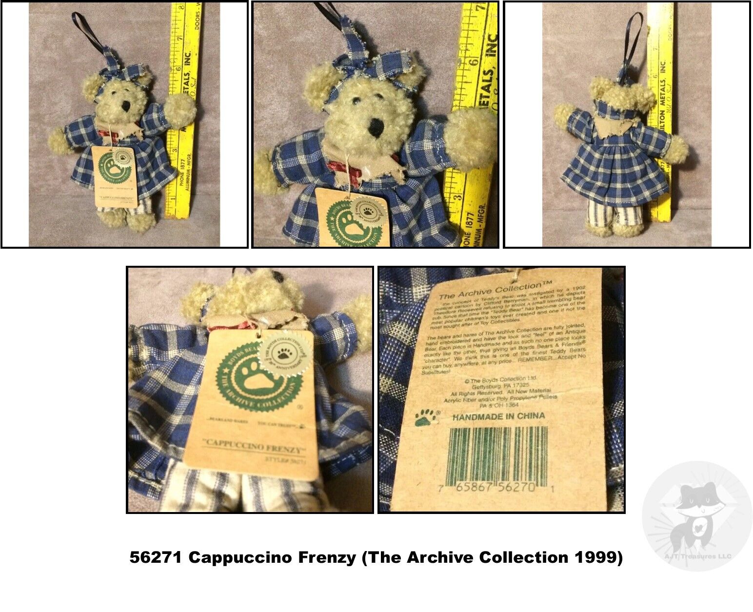 Boyds Bears Plüschtiere & Boyd's Stuff - verschiedene - Auswahl! - Bild 6 von 34