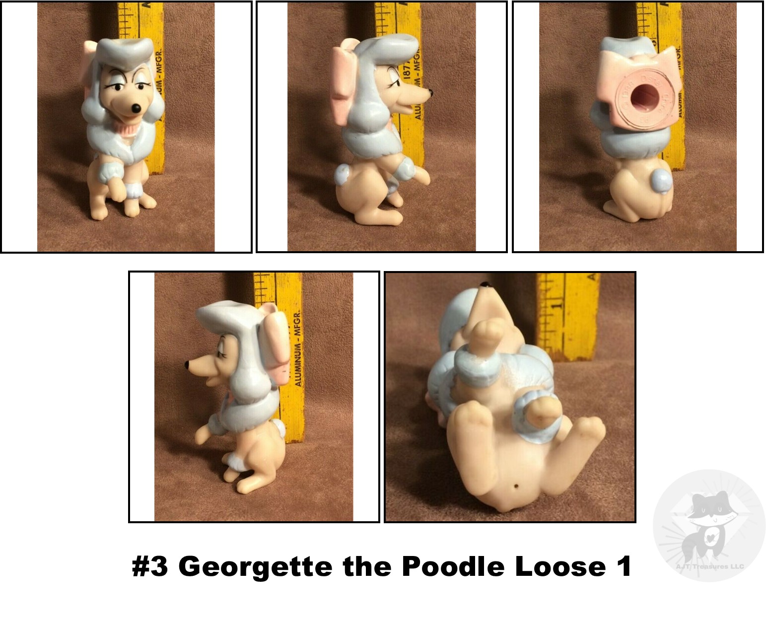 McDonald's 1988 Vintage Disney Oliver & Company Finger Puppets-Pick! - Picture 7 of 11