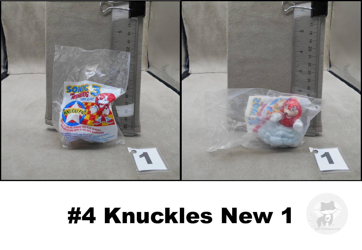 McDonald's 1993 Sonic the Hedgehog 3 Toys-Pick!