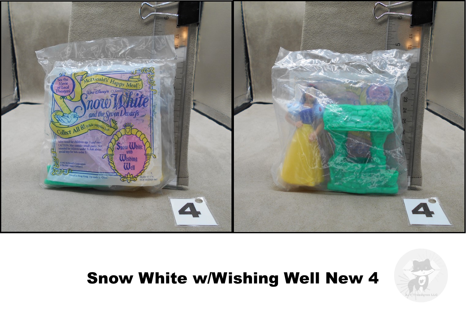 McDonald's 1992/2001 Disney Snow White Toys-Pick! - Picture 29 of 40